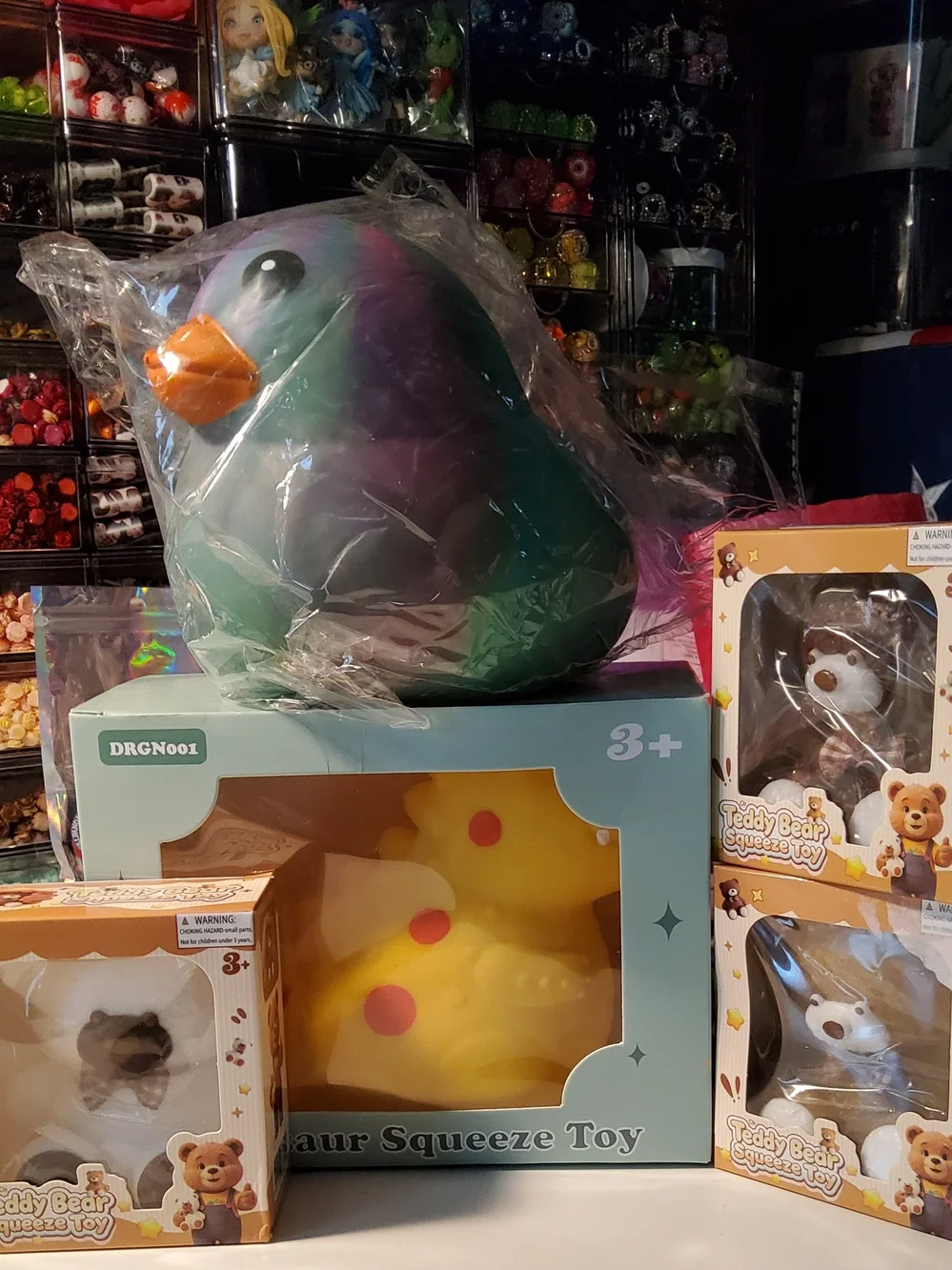 squishy jumbo tyedye